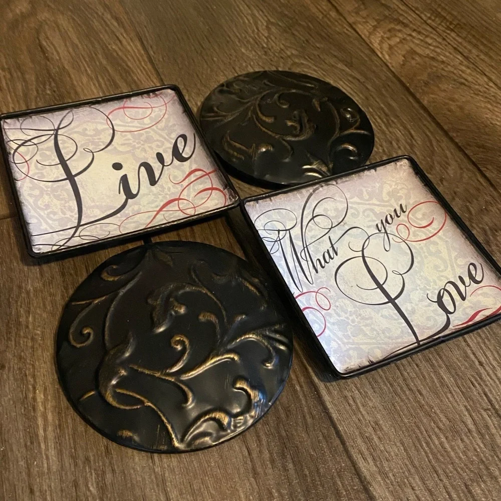 Inspiration Wall Art Decor | Live What You Love Metal Wall Hanging